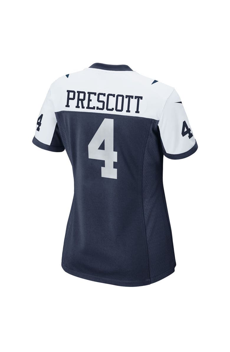 Nike Women's Nike Dak Prescott Navy Dallas Cowboys Alternate Game Team Jersey, Alternate, color, Navy