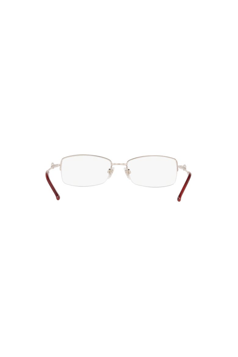 51mm Square optical glasses, Alternate, color, Silver