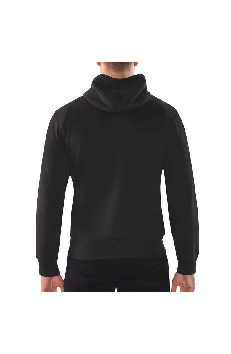 STARTER Men's Starter Black Atlanta Falcons Gridiron Classics Post Season Full-Zip Hoodie, Alternate, color, Black