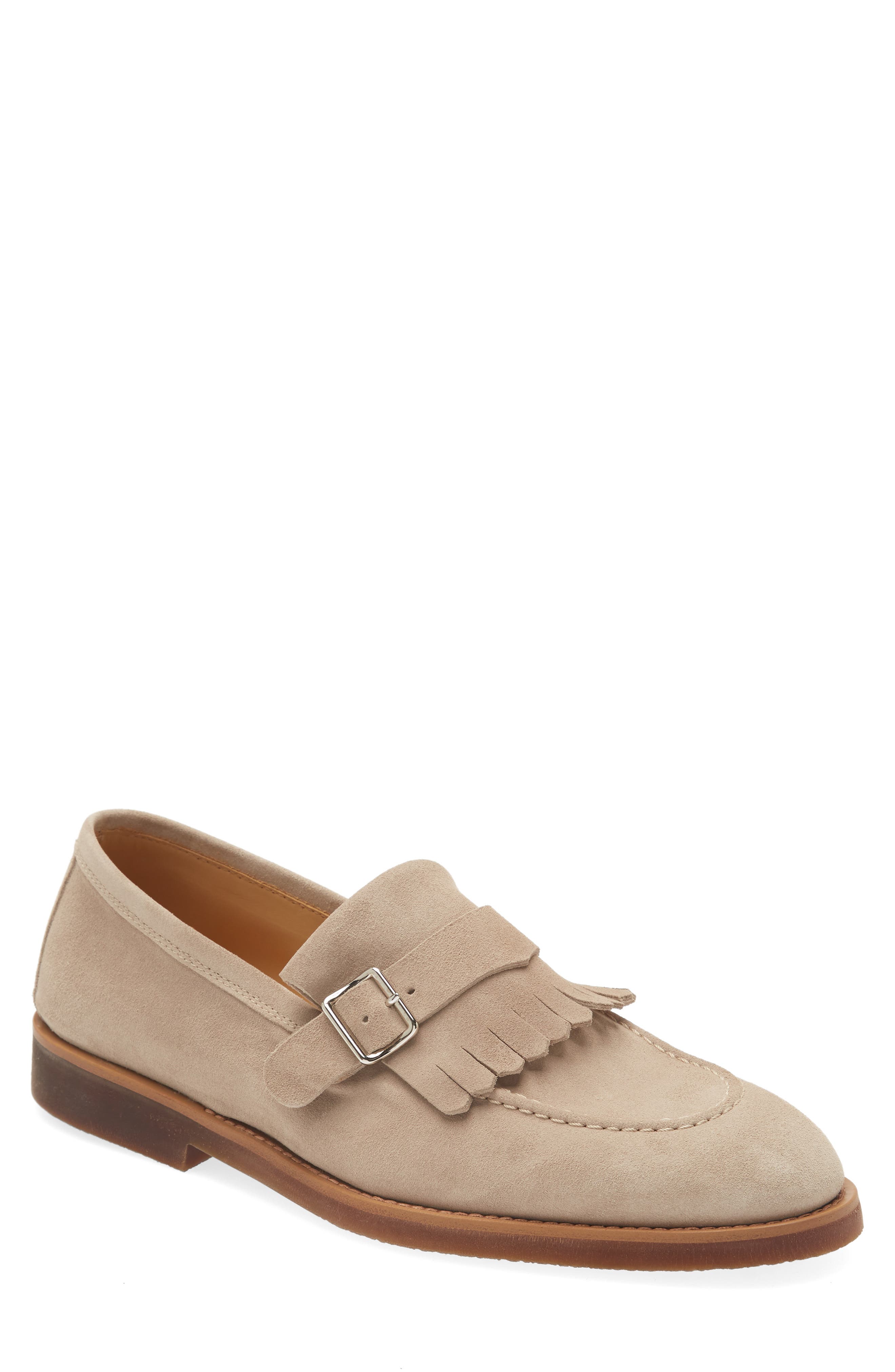 Brunello Cucinelli Apron Toe Kiltie Loafer, Main, color, 