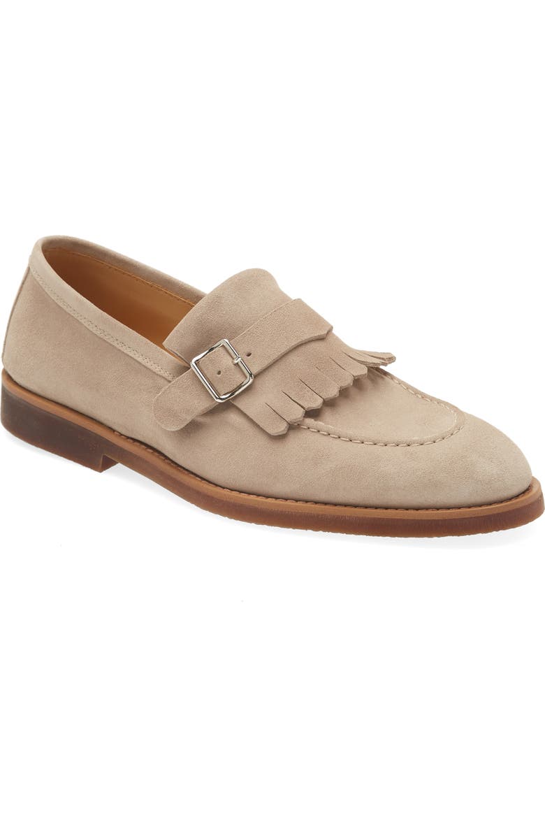 Brunello Cucinelli Apron Toe Kiltie Loafer, Main, color,