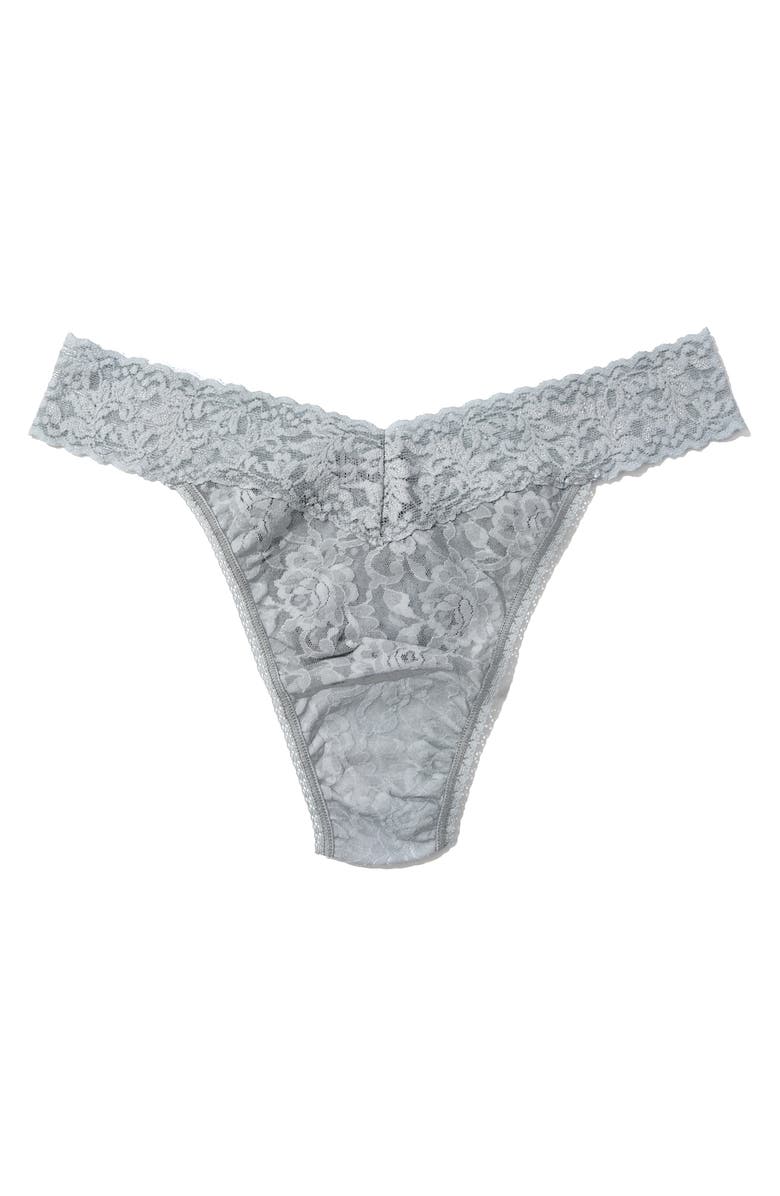 Hanky Panky x Pantone Color of the Year Signature Lace Original Rise Thong, Alternate, color, 