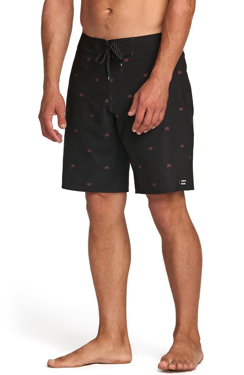 Billabong Sundays Pro Board Shorts, Alternate, color, Black