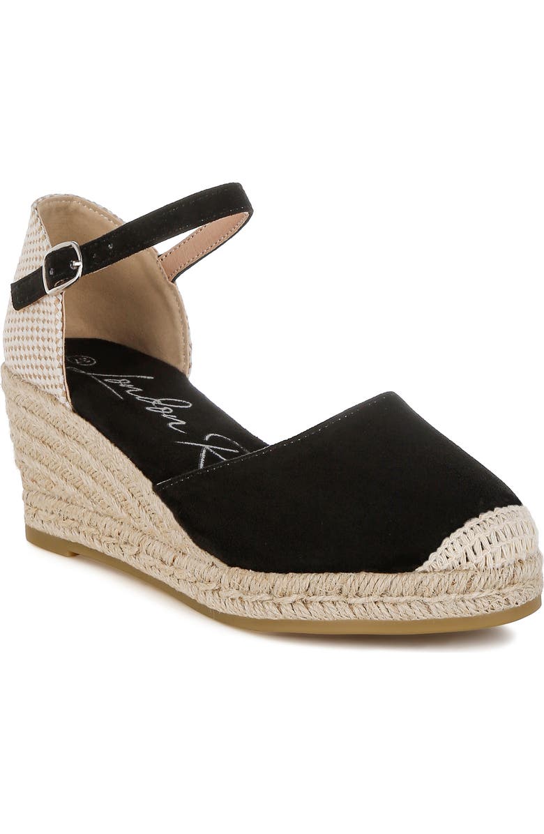 LONDON RAG Anglong Espadrille Wedge Sandal, Main, color,