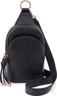 HOBO Small Cass Leather Sling Bag