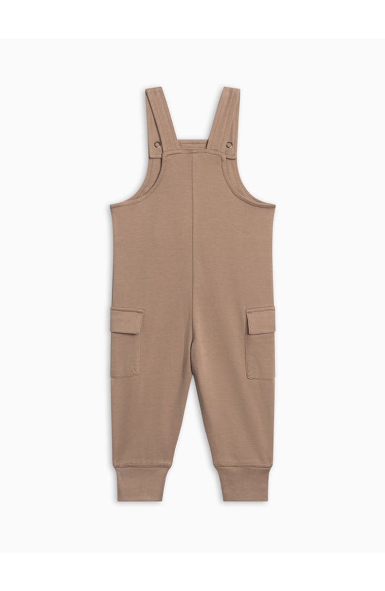 Colored Organics Organic Layall Cargo Overalls, Alternate, color, Taupe