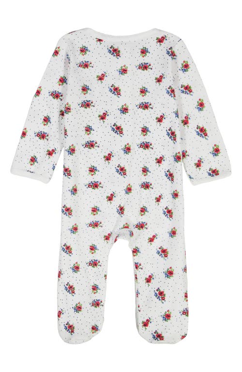 Tommy Hilfiger Floral Footie In Multi