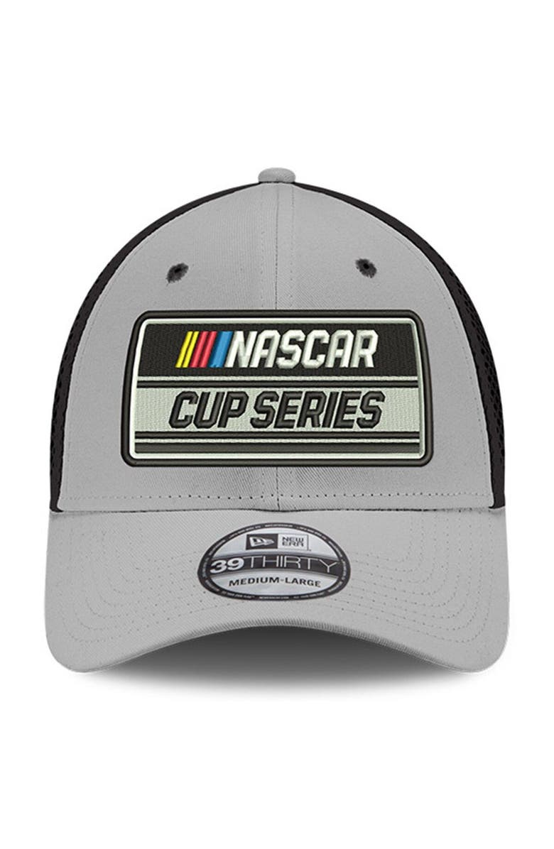 New Era Men's New Era Gray NASCAR Cup Series NEO 39THIRTY Flex Hat, Alternate, color, 