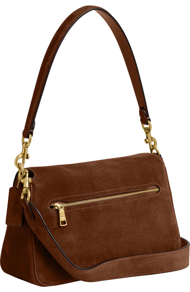 COACH Tabby Soft Suede Shoulder Bag, Alternate, color,