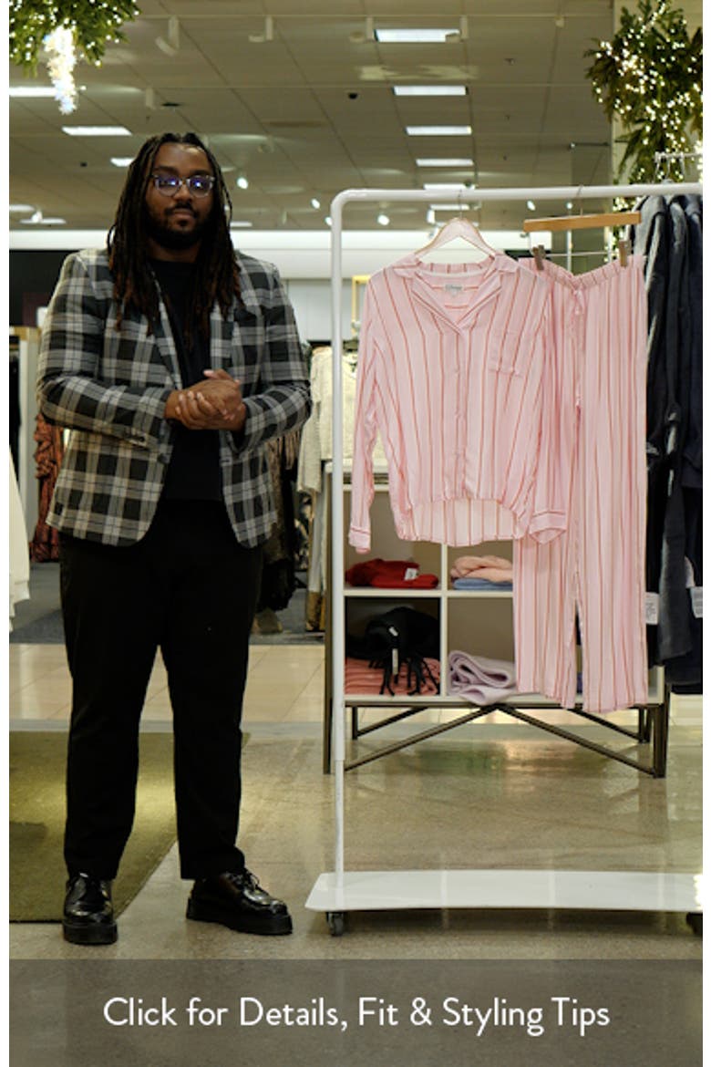 Stripe Hype Pajamas & Head Wrap Set video