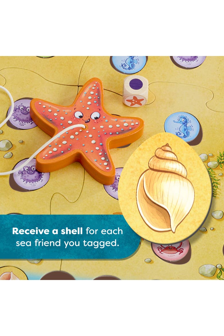 Sebastian Sea Star Fishing Board Game, Alternate, color, Multi