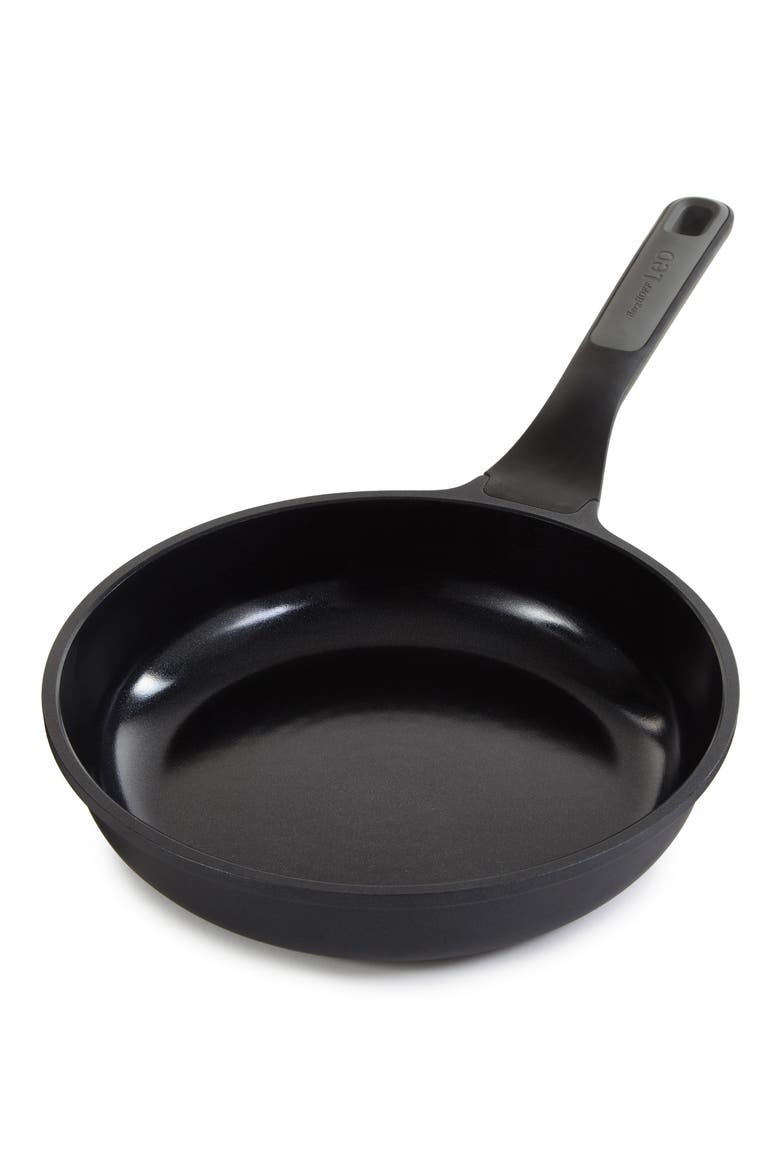 Leo Stone Nonstick 10" Frying Pan, Main, color, BLACK