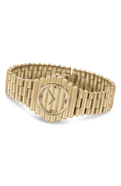 Breda Coda Watch, 32mm In 18k Gold Plated