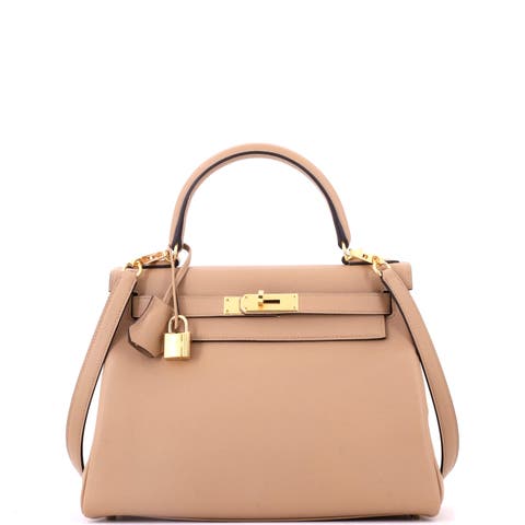 Kelly Handbag Brown Evercolor with Gold Hardware 28