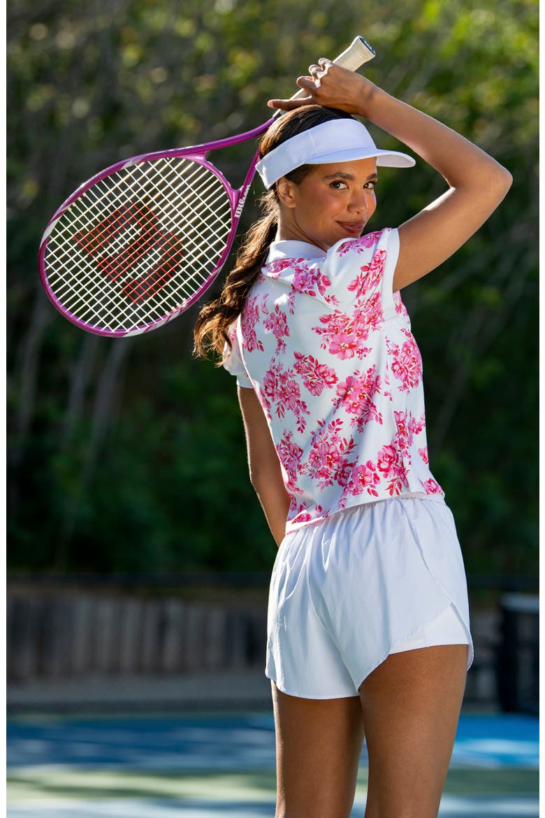 Rally Rose Polo, Alternate, color, WHITE