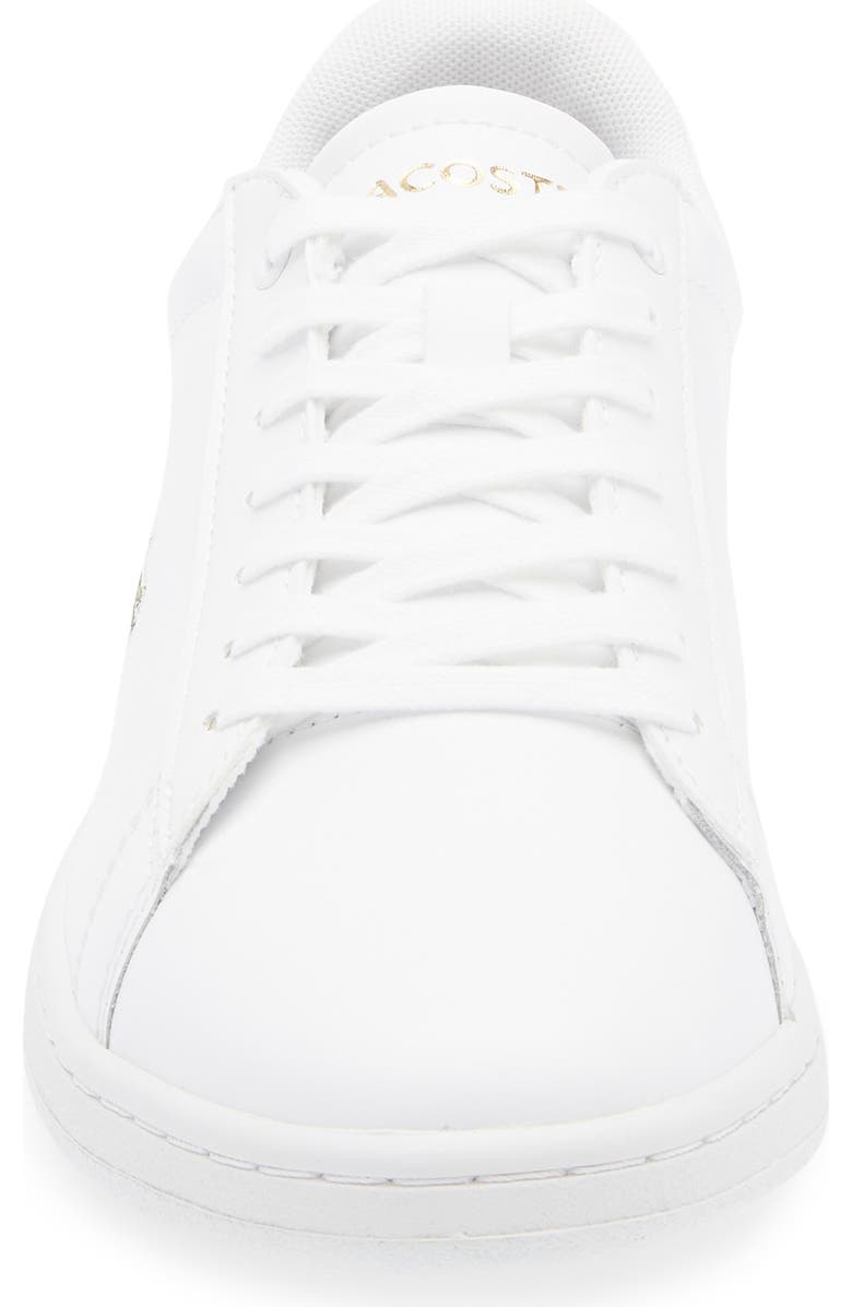Lacoste Hydez Sneaker, Alternate, color, White/ Gold