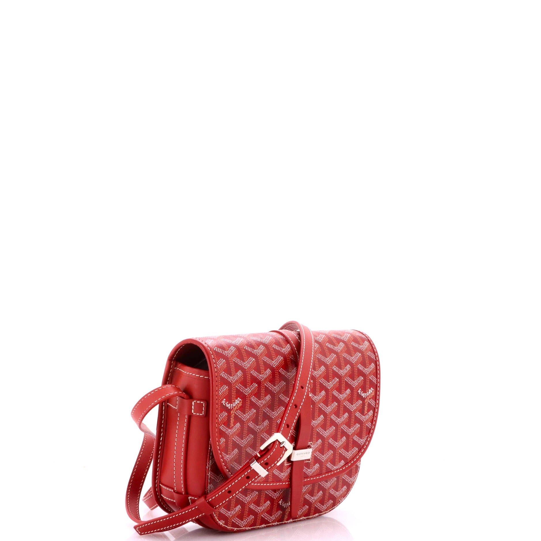 Belvedere II Messenger Bag Coated Canvas PM, Alternate, color, Red