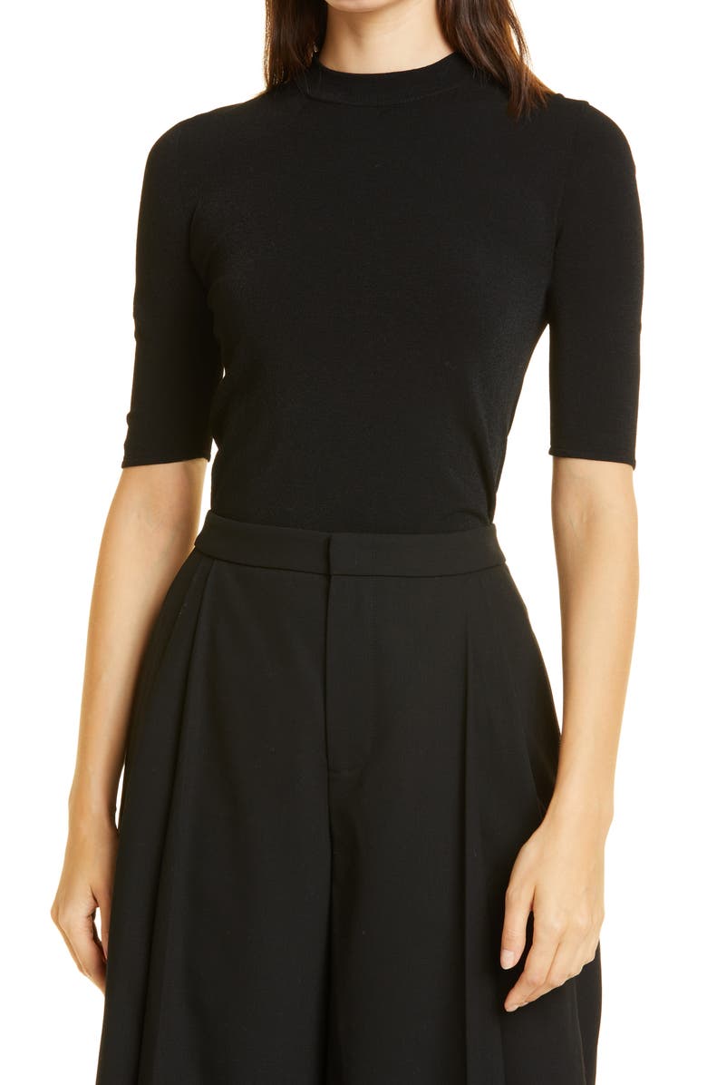 Vince Mock Neck Knit Top, Main, color,
