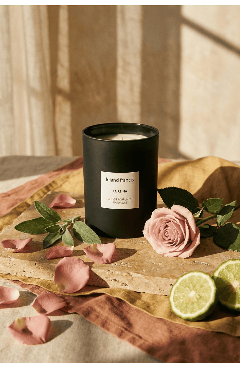 leland francis La Reina -Bougie Parfumée Naturelle Candle, Alternate, color, NO COLOR