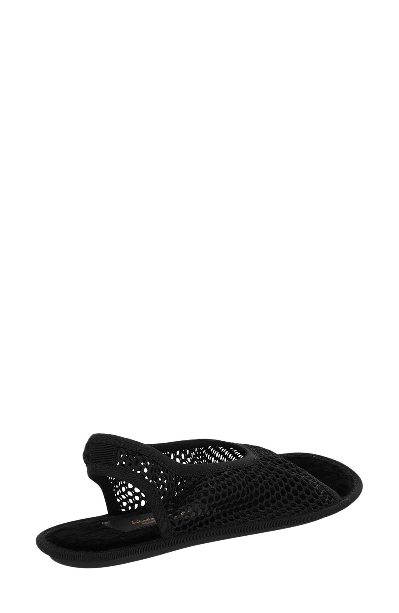 FERRAGAMO Woven Slingback Sandal, Alternate, color, Black