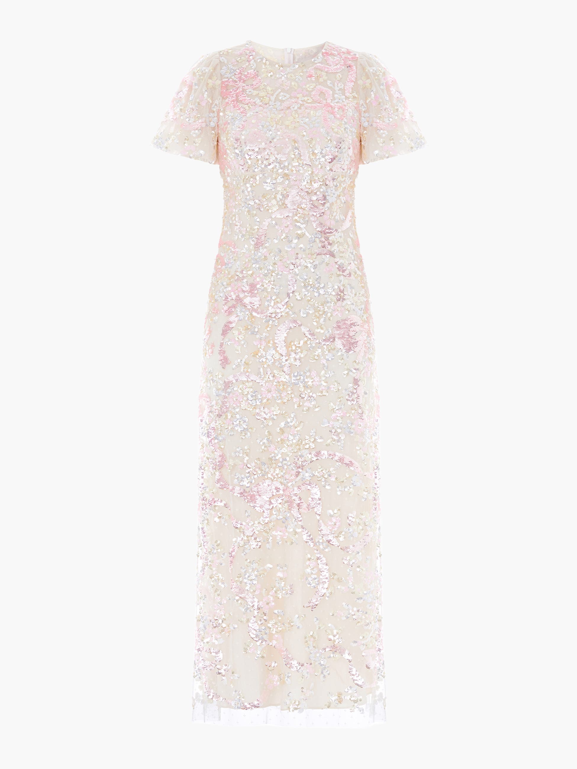 Dancing Ribbon Puff Sleeve Gown - image 2