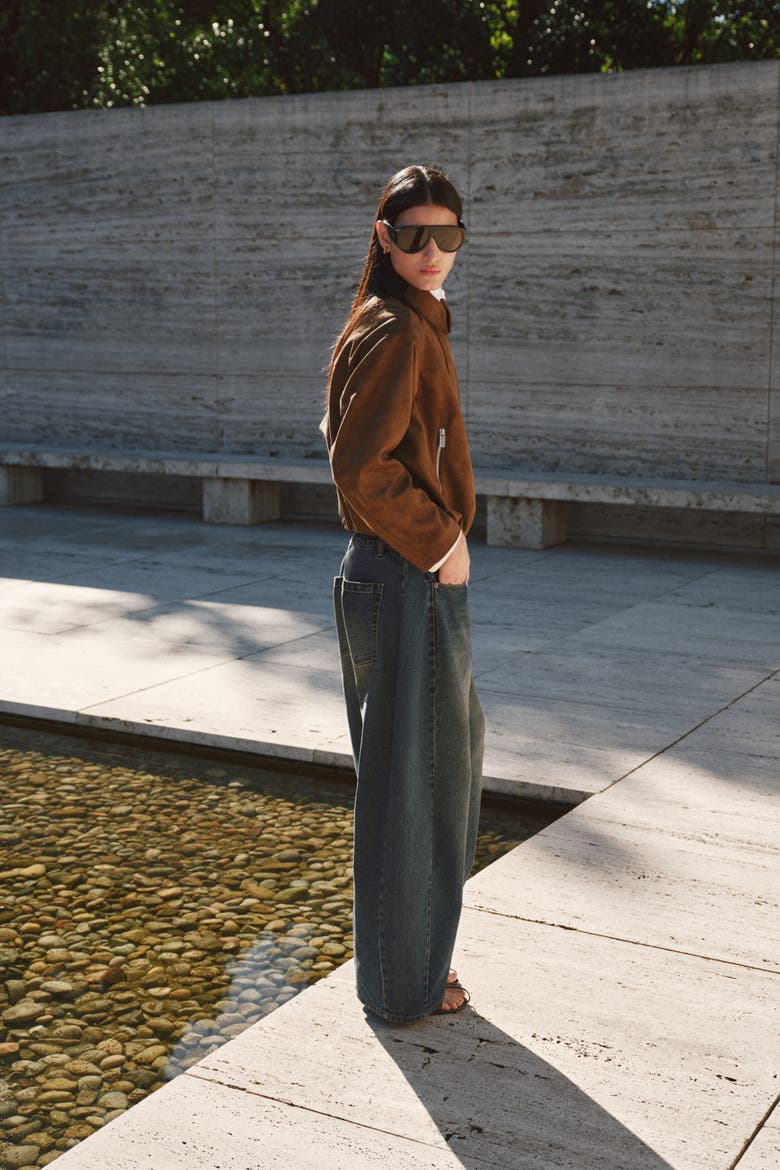 Napped Jacket, Alternate, color, Brown