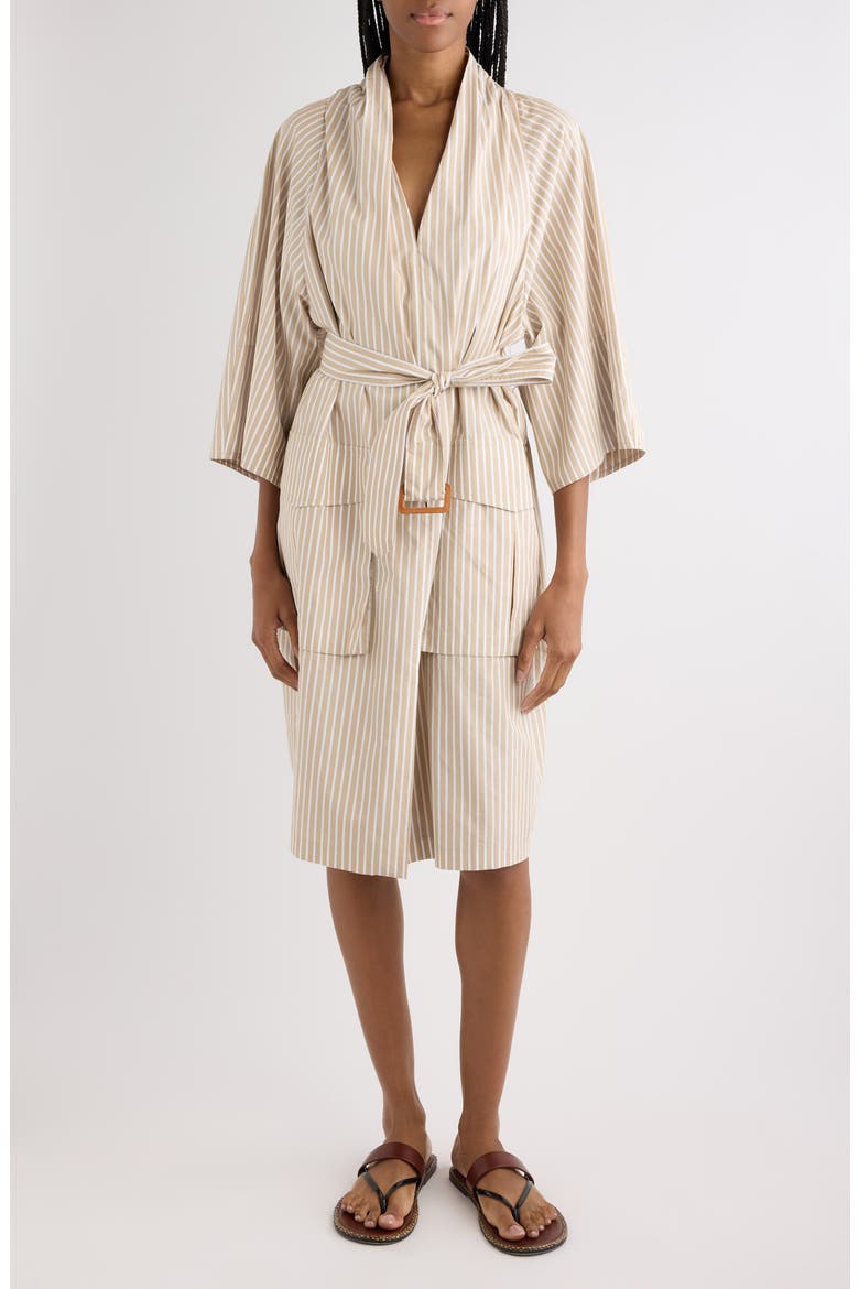 beige cargo dress Eleanor Denim Cargo Dress