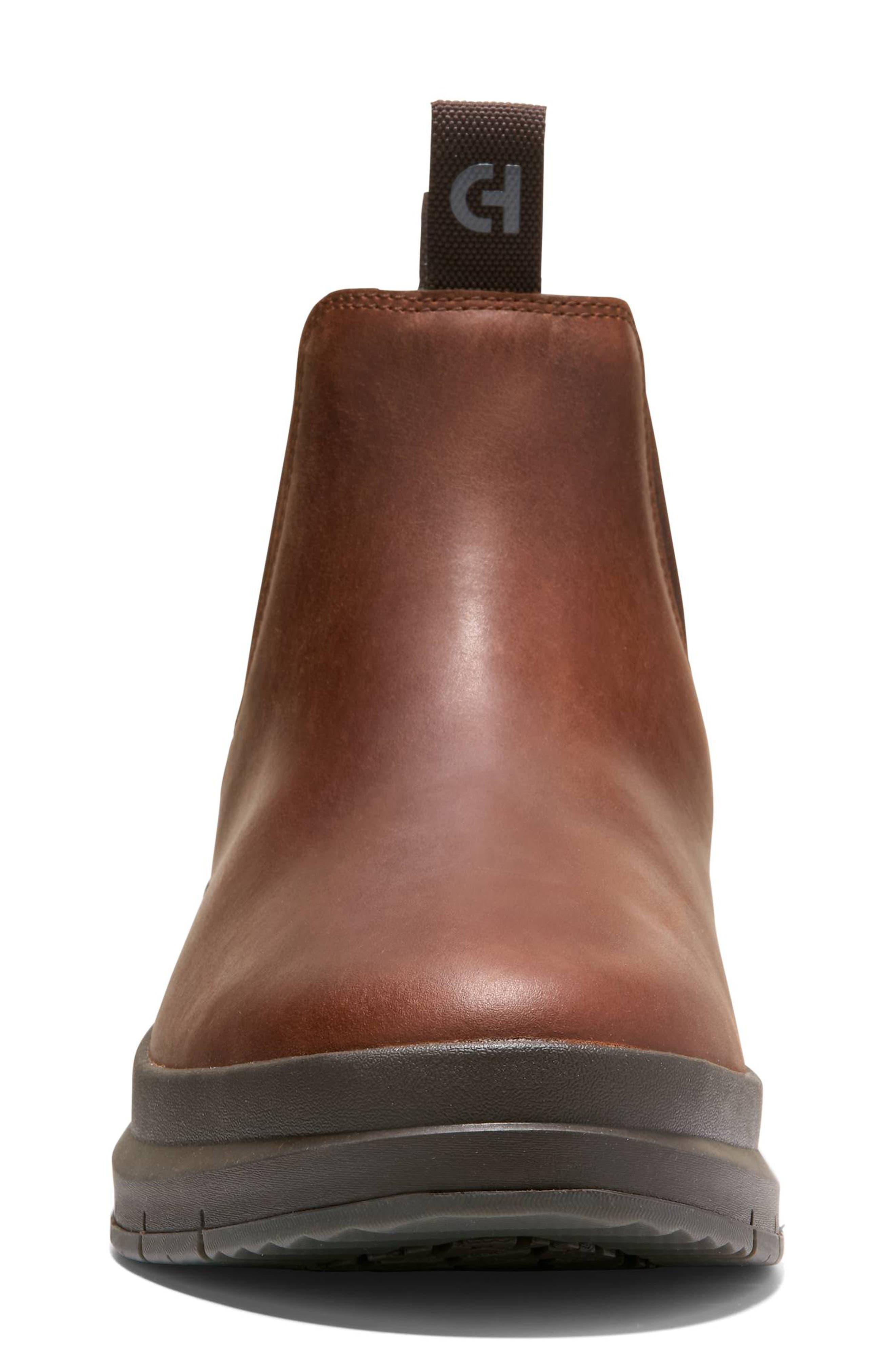 Windham Grand Waterproof Chelsea Boot, Alternate, color, WOODBURY / JAVA WP
