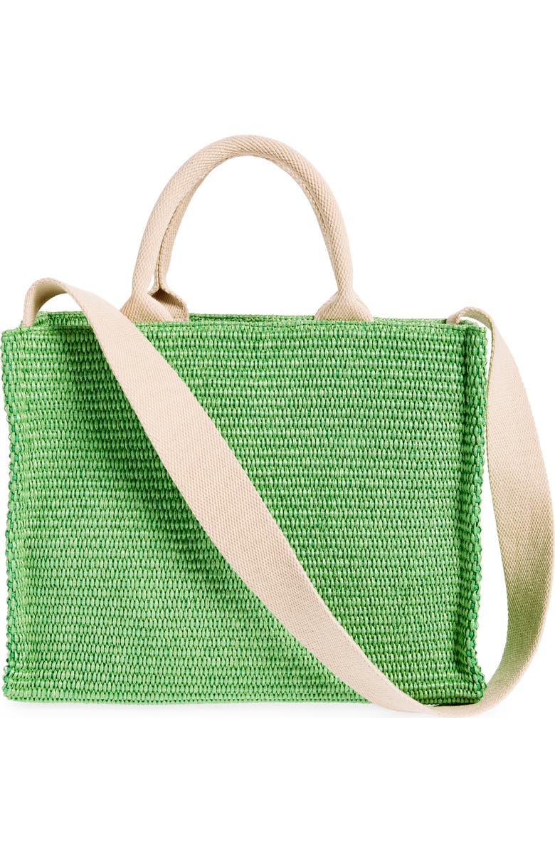 Marni Small Woven Tote Bag, Alternate, color,