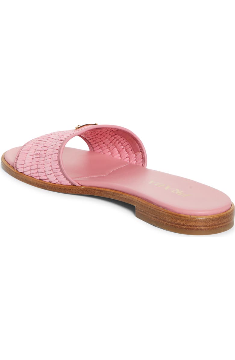 Prada Raffia Slide Sandal, Alternate, color,