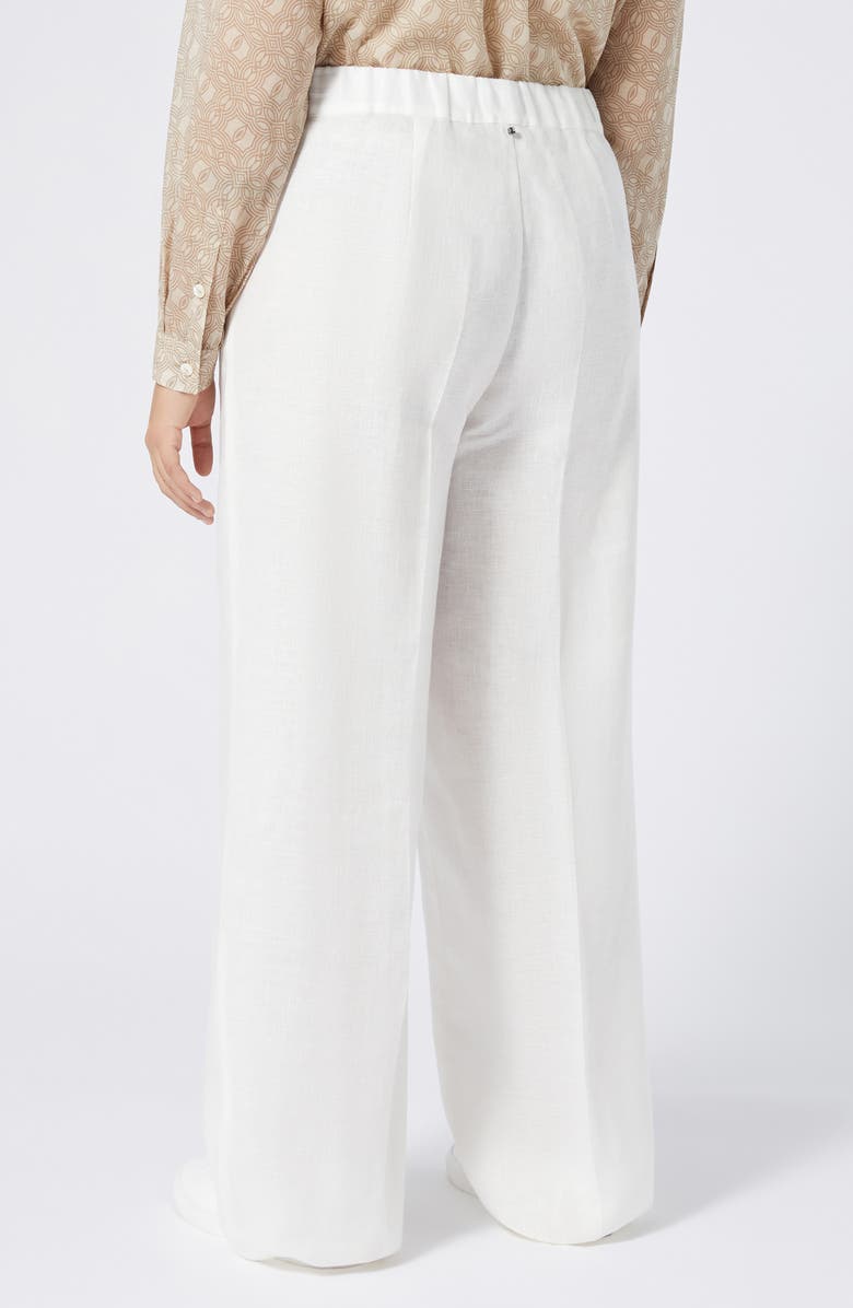 Marina Rinaldi Ciurma Linen Drawstring Pants, Alternate, color, 
