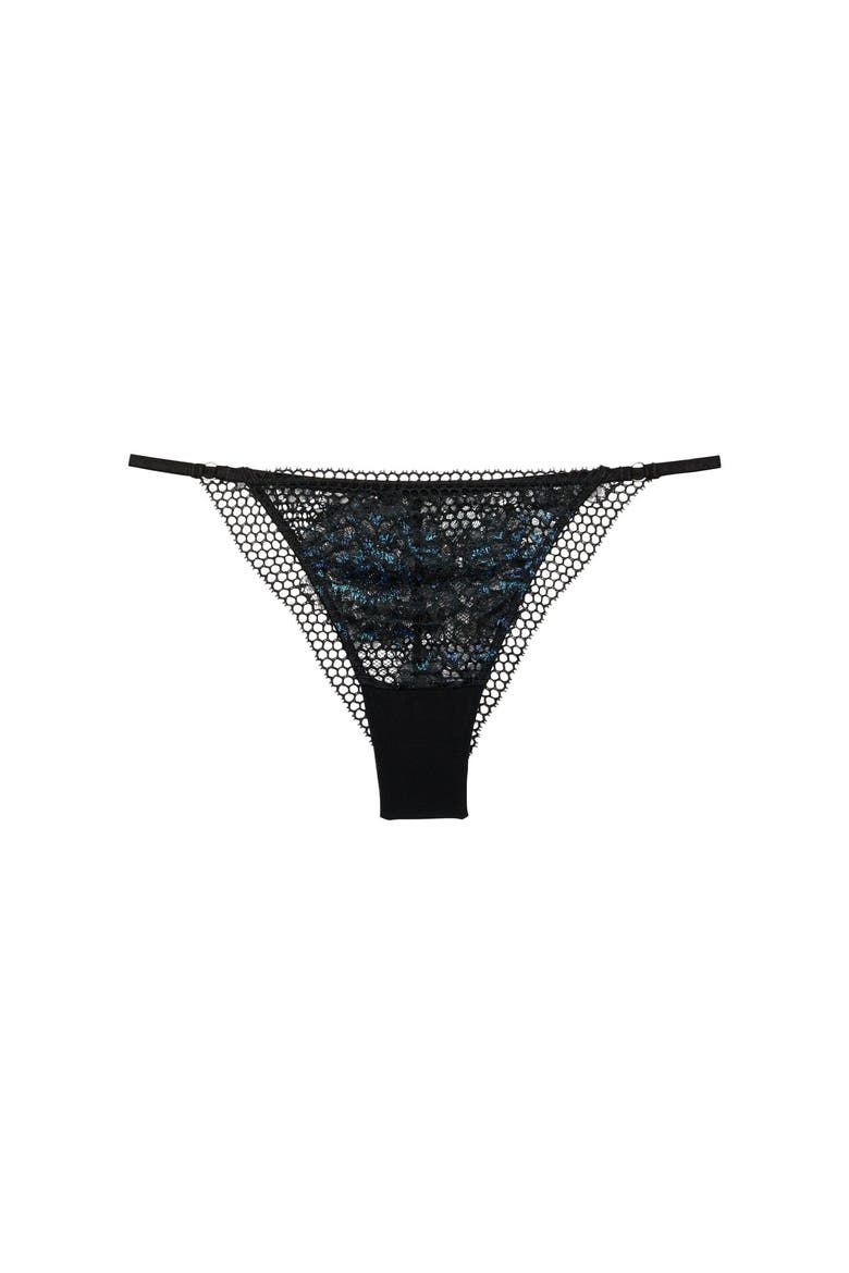 Evah Cheeky Panties, Alternate, color, Black