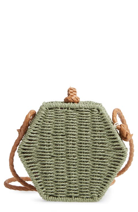 Lexi Woven Crossbody Bag