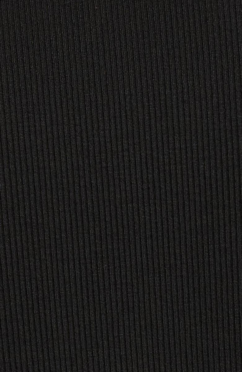 SUGARLIPS Swiss Dot Chiffon & Rib Top, Alternate, color,