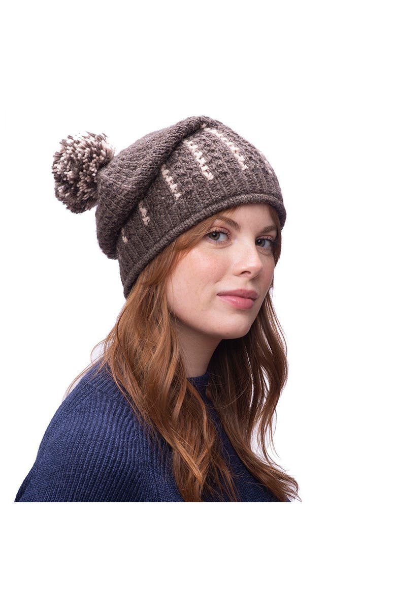 Nirvanna Designs Ferry slouch Hat, Alternate, color, Charcoal