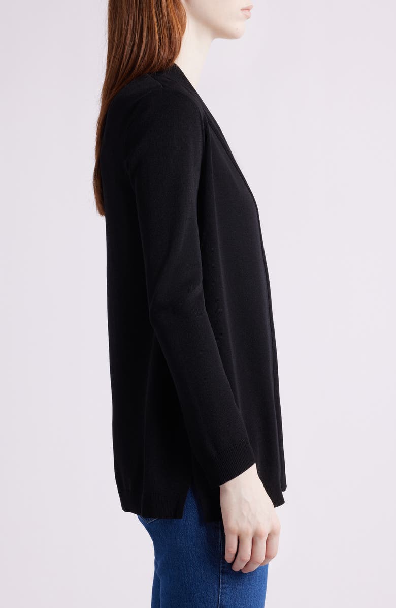 Jones New York Open Front Cardigan, Alternate, color, Jones Black