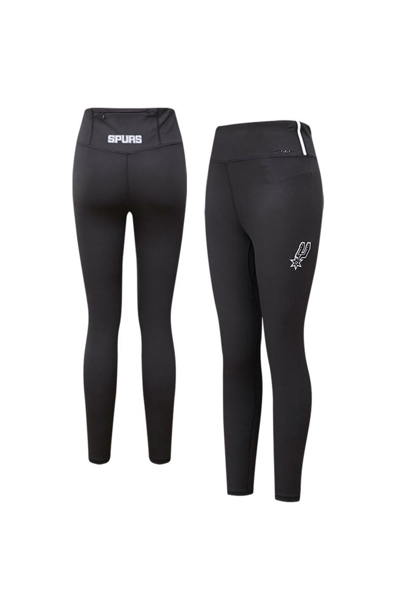 PRO STANDARD Women's Pro Standard Black San Antonio Spurs Classics Lux Leggings, Main, color, Black
