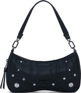 Desigual Embroidered Faux Leather Crossbody Bag