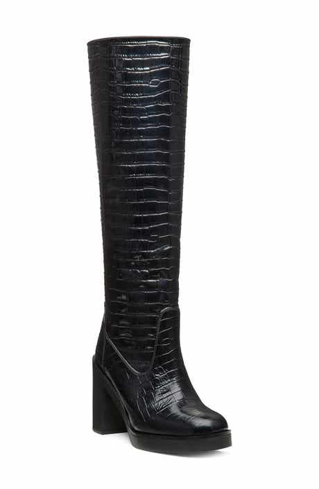 Stuart Weitzman Bethenny Block Heel Tall Boot