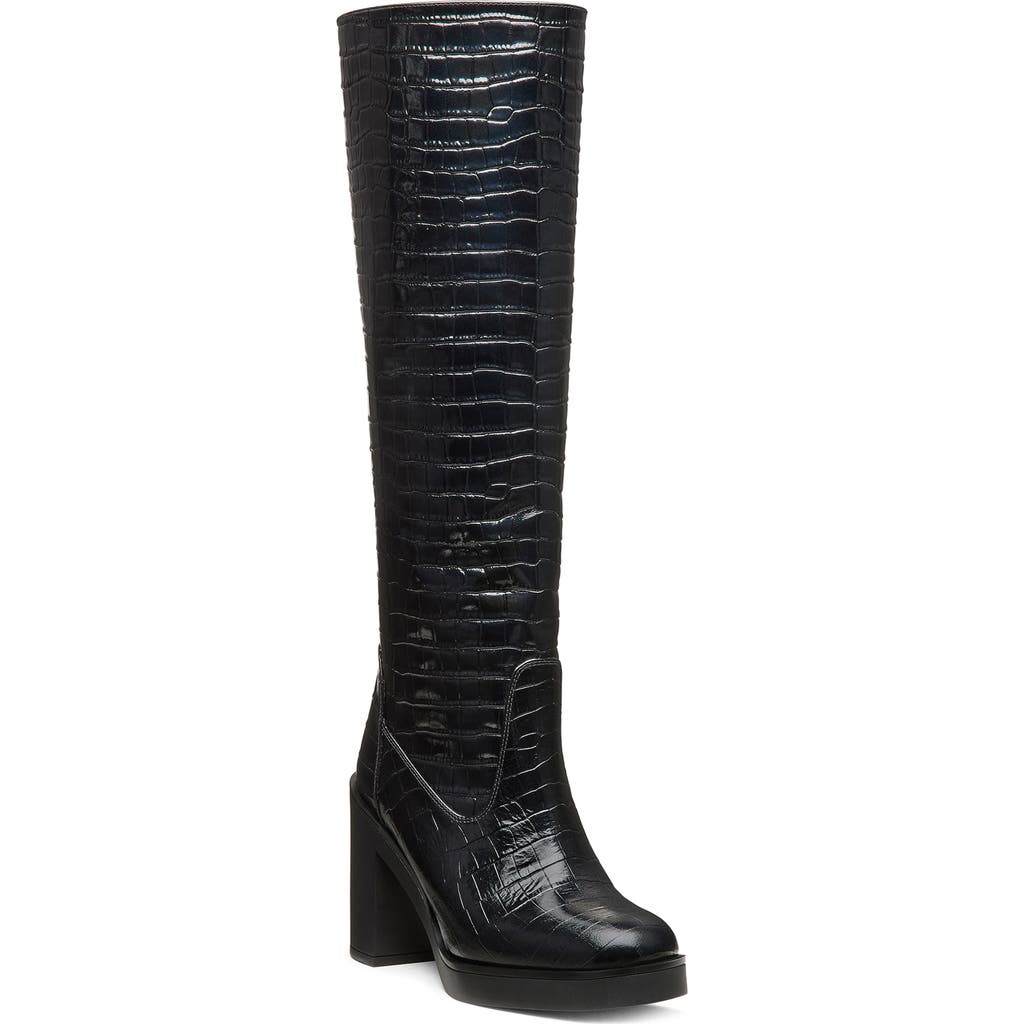 Stuart Weitzman Bethenny Block Heel Tall Boot