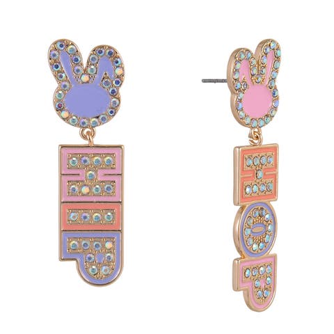 Easter Hip Hop Bunny Earrings