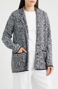 Eileen Fisher Notch Collar Cardigan