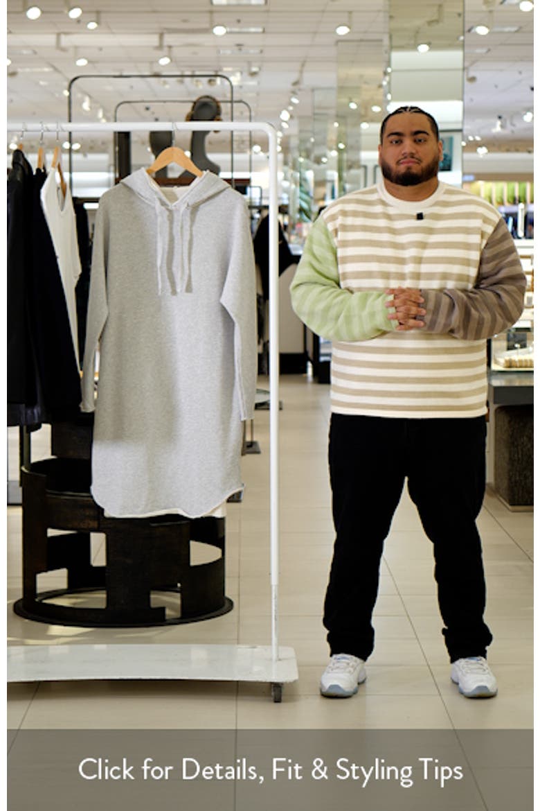 Mini James Hooded Sweater Dress video