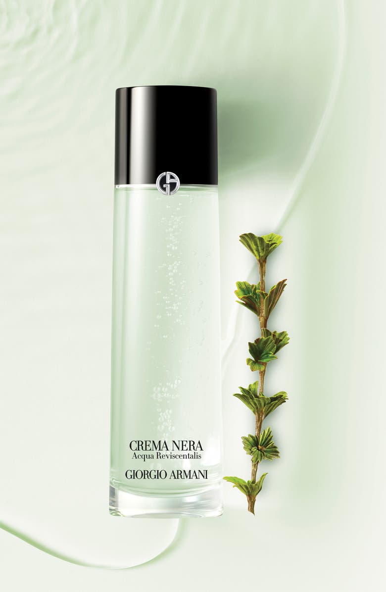ARMANI beauty ACQUA REVISCENTALIS Giorgio Armani Crema Nera Acqua Reviscentalis Facial Toning Lotion, Alternate, color, 
