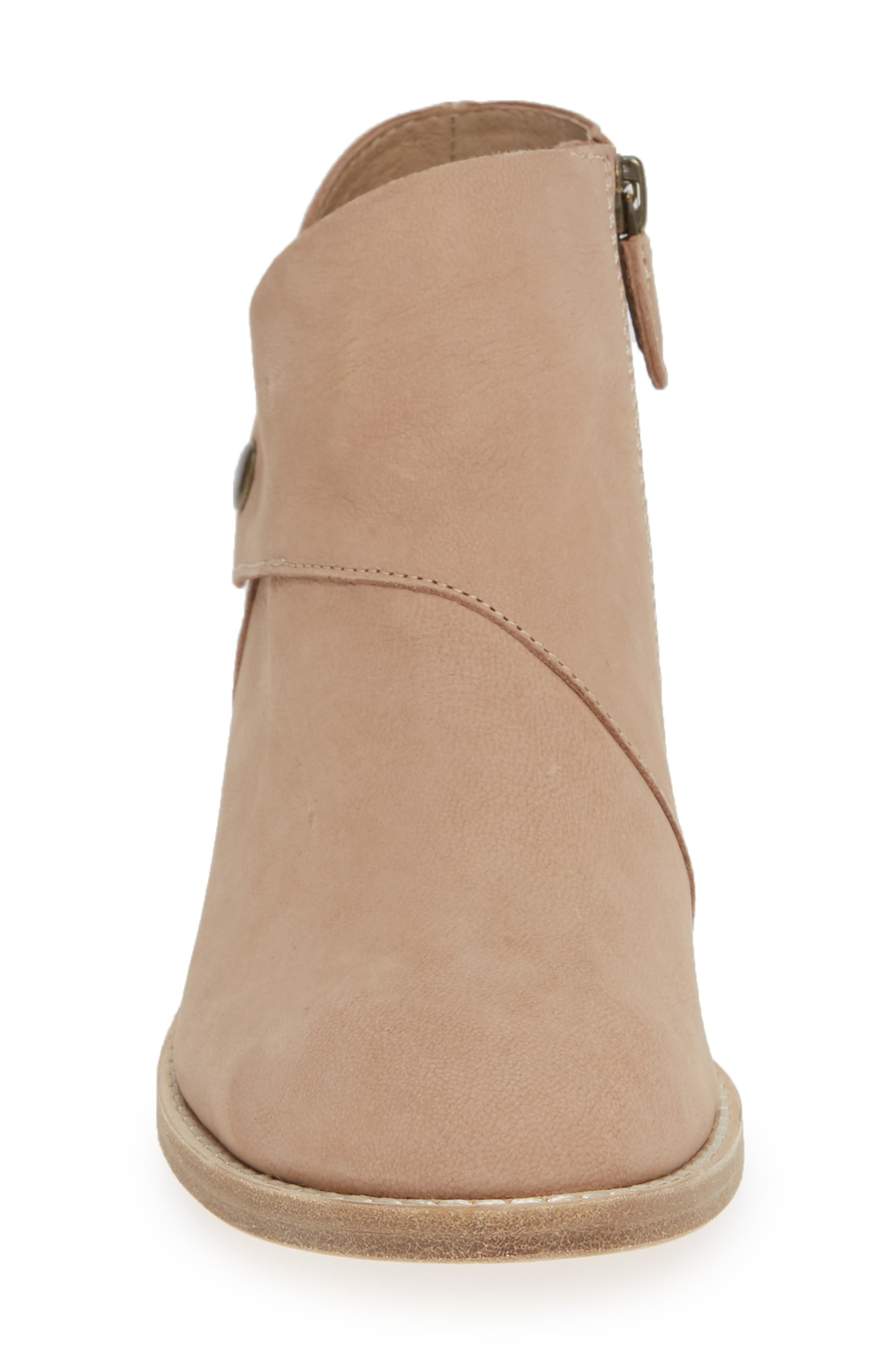 Billie Bootie, Alternate, color, LATTE NUBUCK