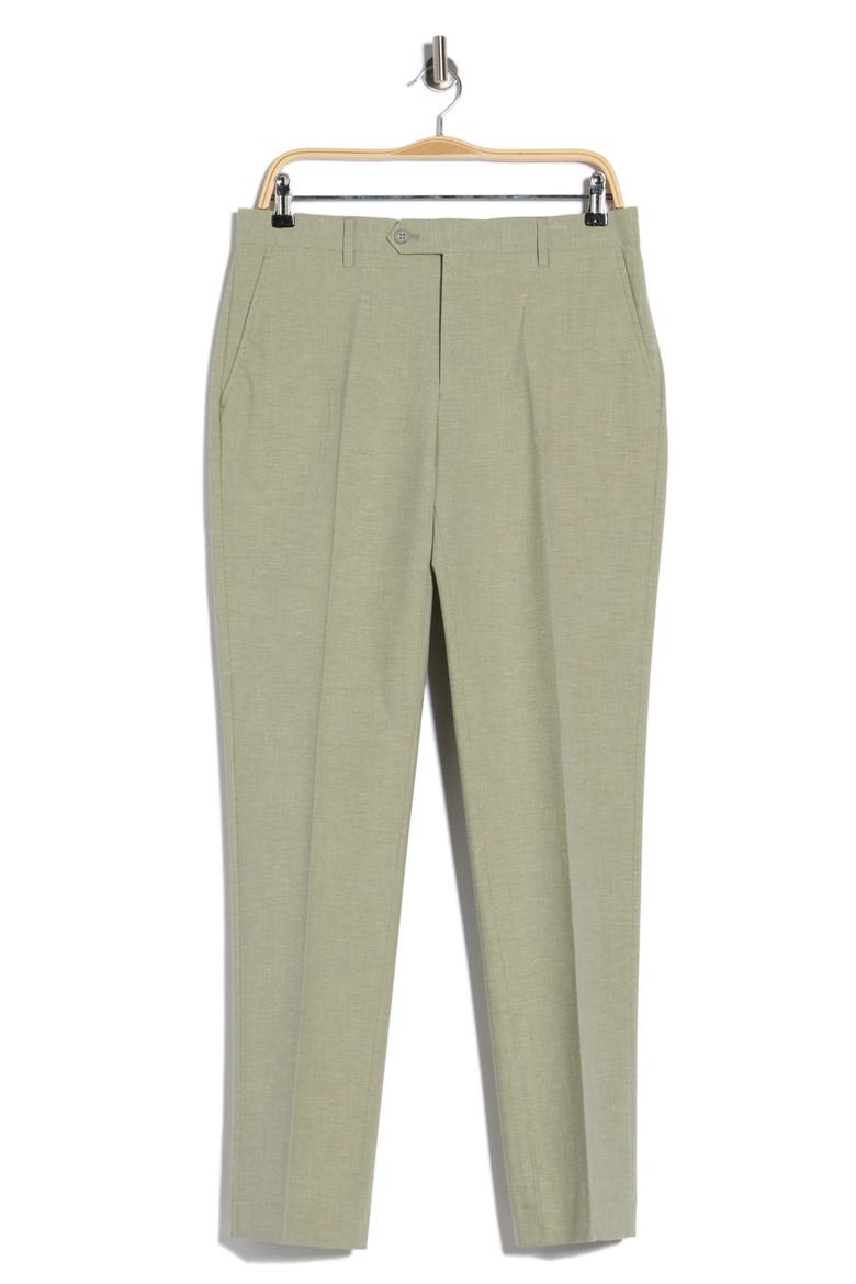 Trim Fit Pants, Alternate, color, SAGE GREEN