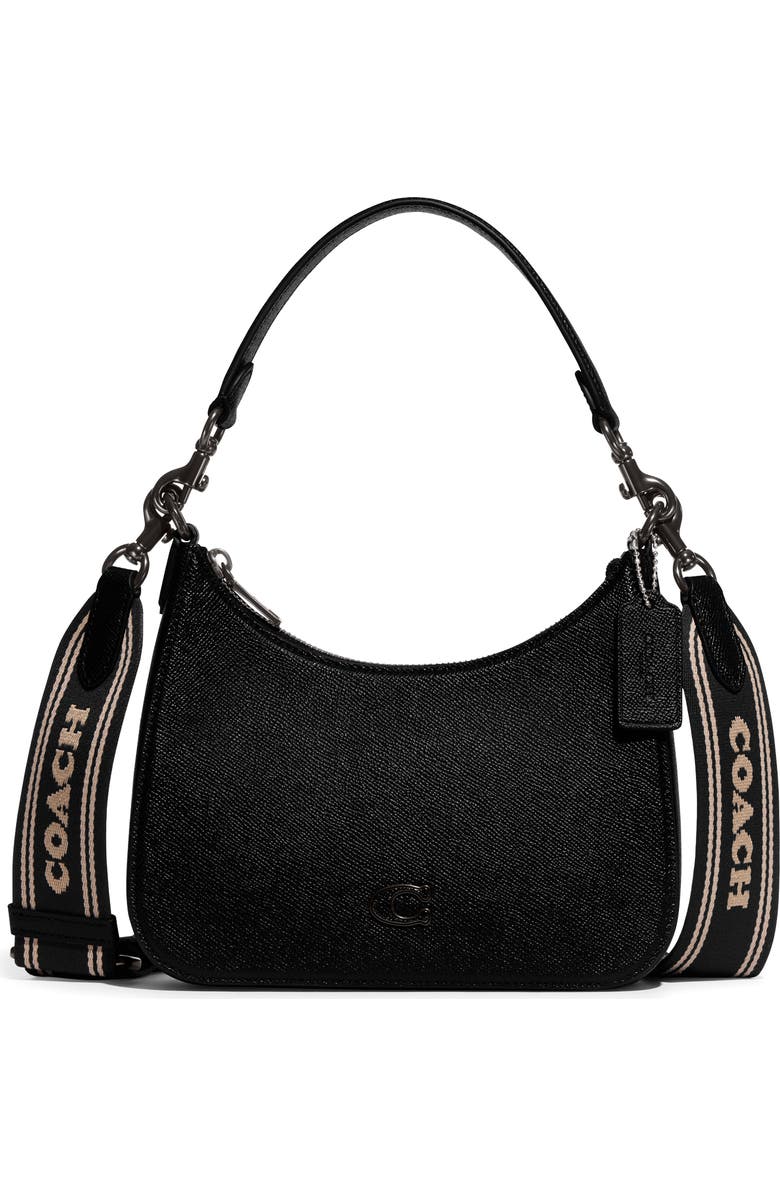 COACH Crossgrain Leather Hobo Crossbody Bag, Main, color,