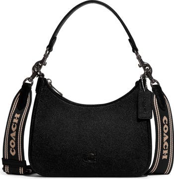 Coach black hobo bag on sale