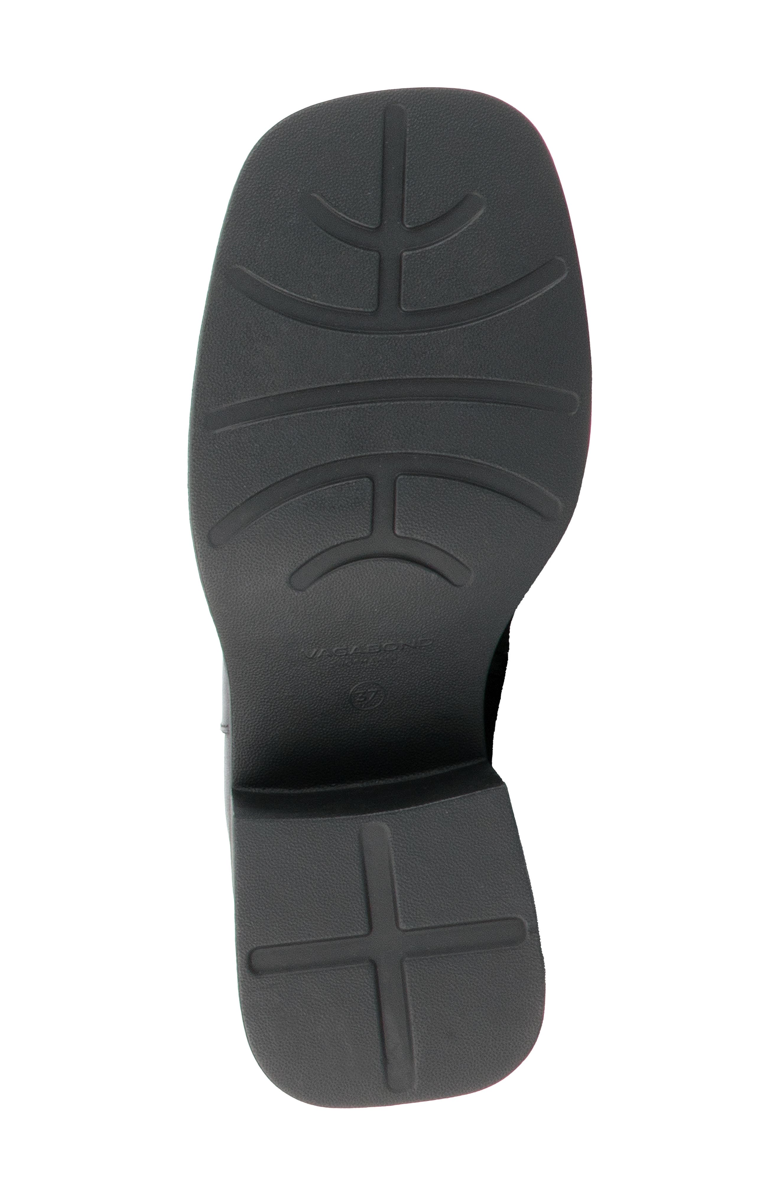 Dorah Leather Bootie, Alternate, color, BLACK