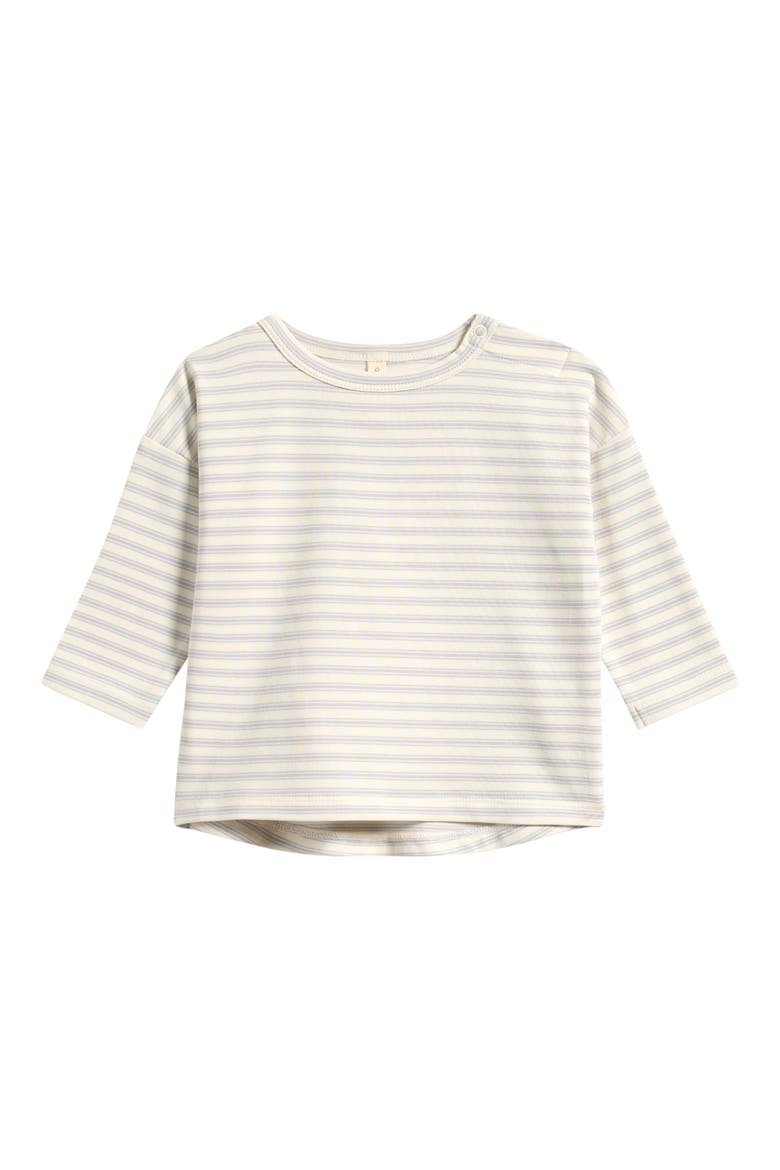 Kids' Striped Long Sleeve T-Shirt, Main, color, CLOUD